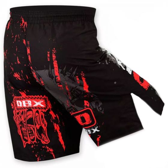 DBXGEAR MMA Grappling Shorts - Slashed Skull Back
