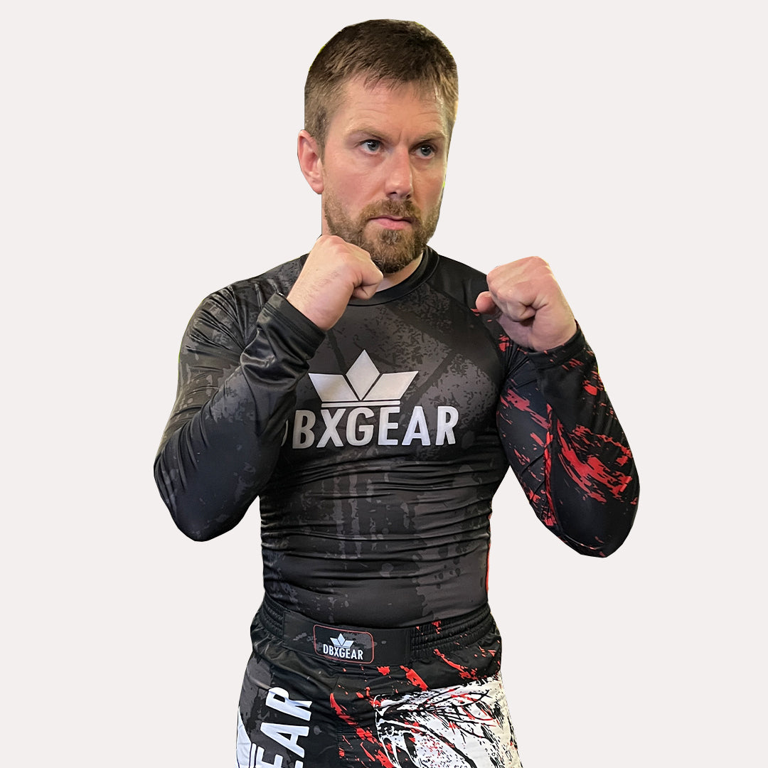 MMA Rash Guard Compression Suit Set - Bear - DBXGEAR
