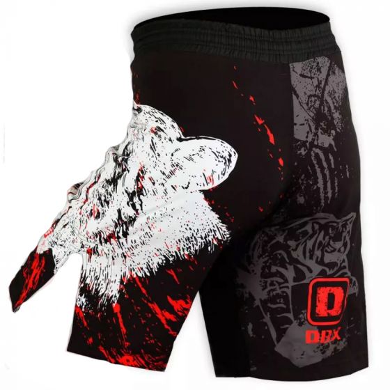 DBXGEAR MMA Grappling Kick Boxing Shorts - Bear Print