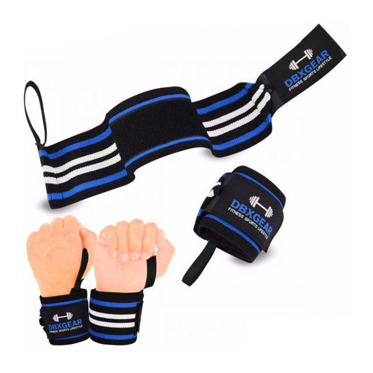 Weight Lifting Wrist Wraps - Thumb Loop - DBXGEAR