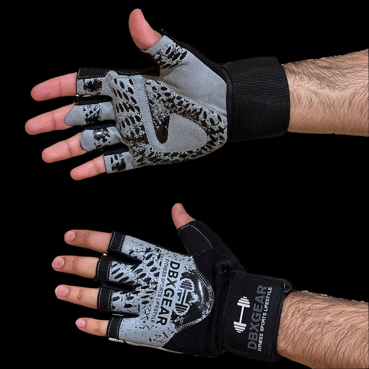 Leather Weight Lifting Gloves - DBXGEAR