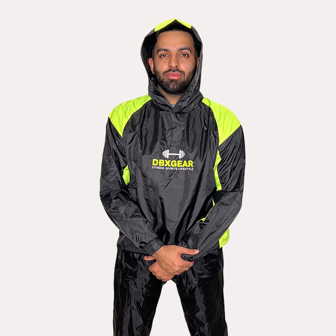 Competition Weight Loss Sauna Sweat Suit - Grey
