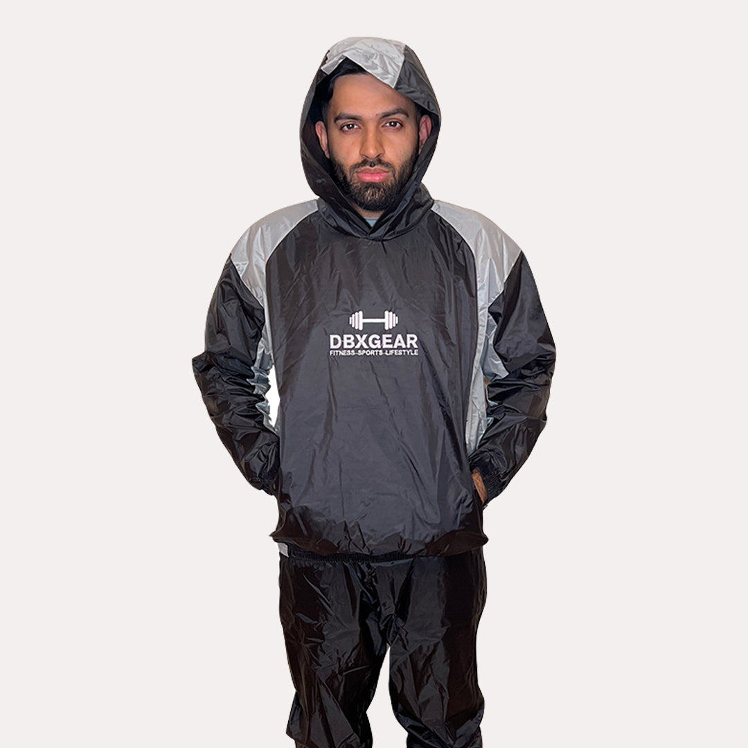Competition Weight Loss Sauna Sweat Suit - Grey - DBXGEAR