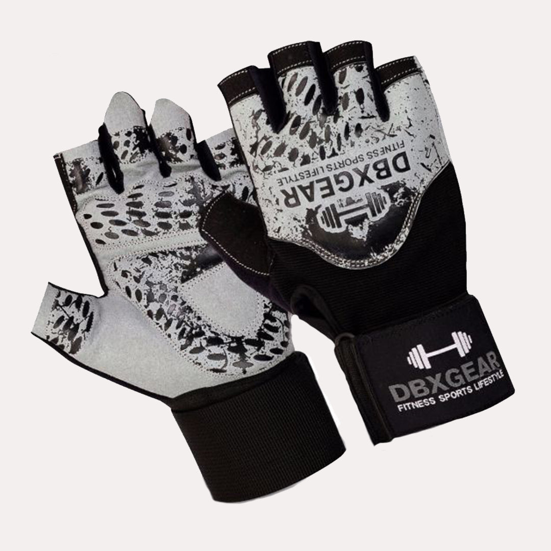DBXGEAR Heavy Grip Weight Lifting Gloves